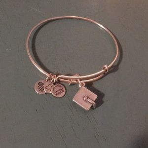 Alex and Ani grad cap bracelet